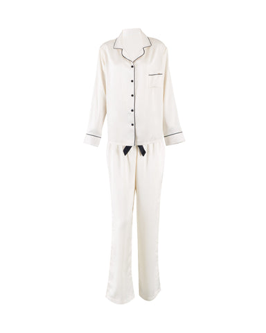 Claudia Shirt and Trouser White/Black