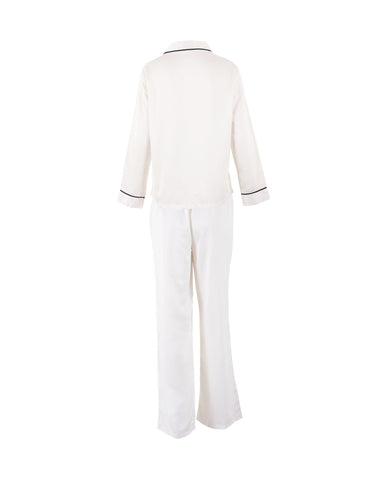 Claudia Shirt and Trouser White/Black