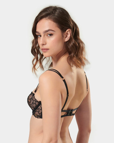 Out From Under Valentina Seamless Lace-Trim Bralette