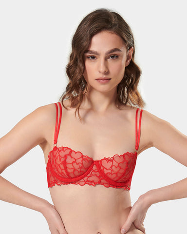 Out From Under Valentina Seamless Lace-Trim Bralette