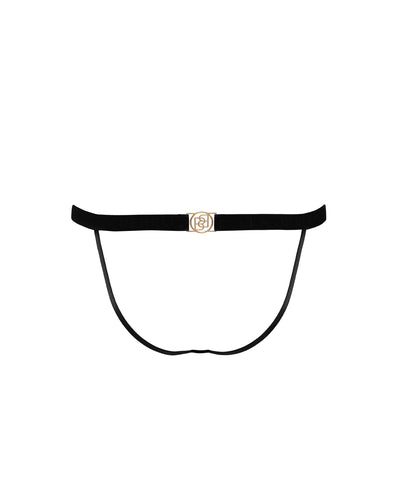 Thalia Open Panty Black