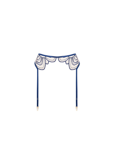 Soraya Garter Belt Blue