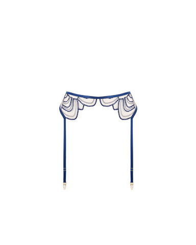 Soraya Garter Belt Blue
