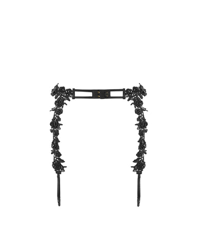 Adina Garter Belt Black
