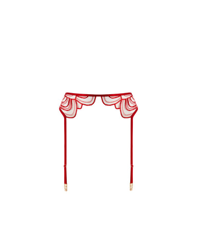 Soraya Garter Belt Savvy Red