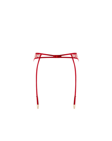 Soraya Garter Belt Savvy Red