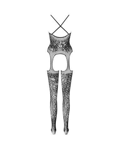 Fishnet Body Stocking Black